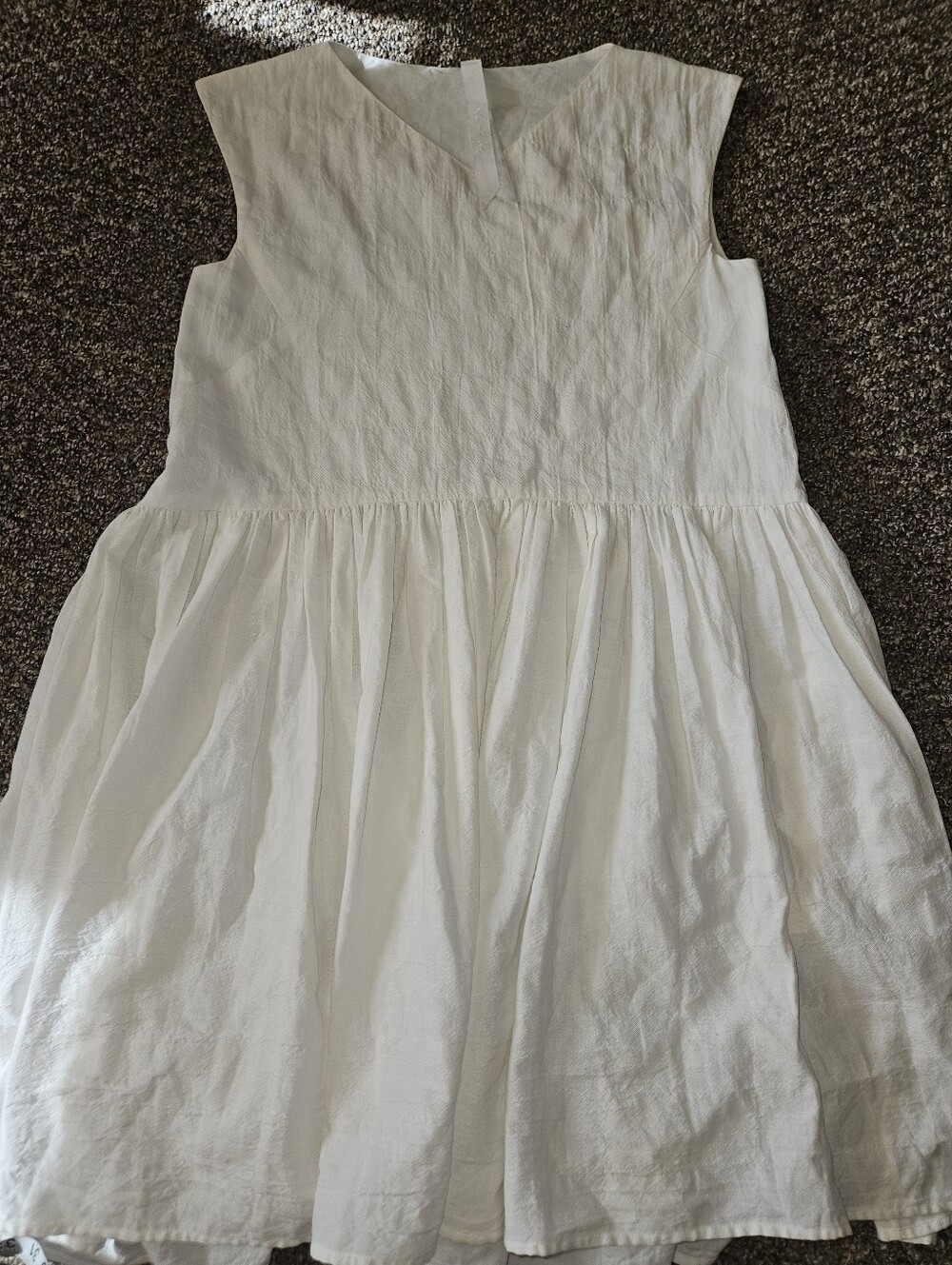 Merlette Cotton Linen Blend Midi Length Flowy Sleeveless Medium